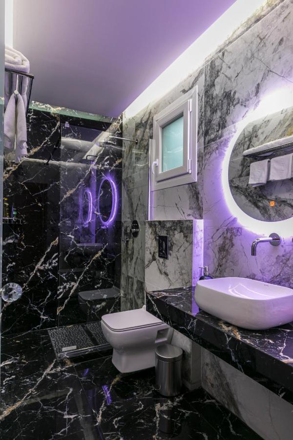 Jacuzzi Deluxe Villa Skala Sotiros Exteriér fotografie